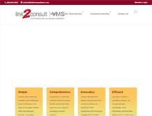 Tablet Screenshot of link2consultvms.com